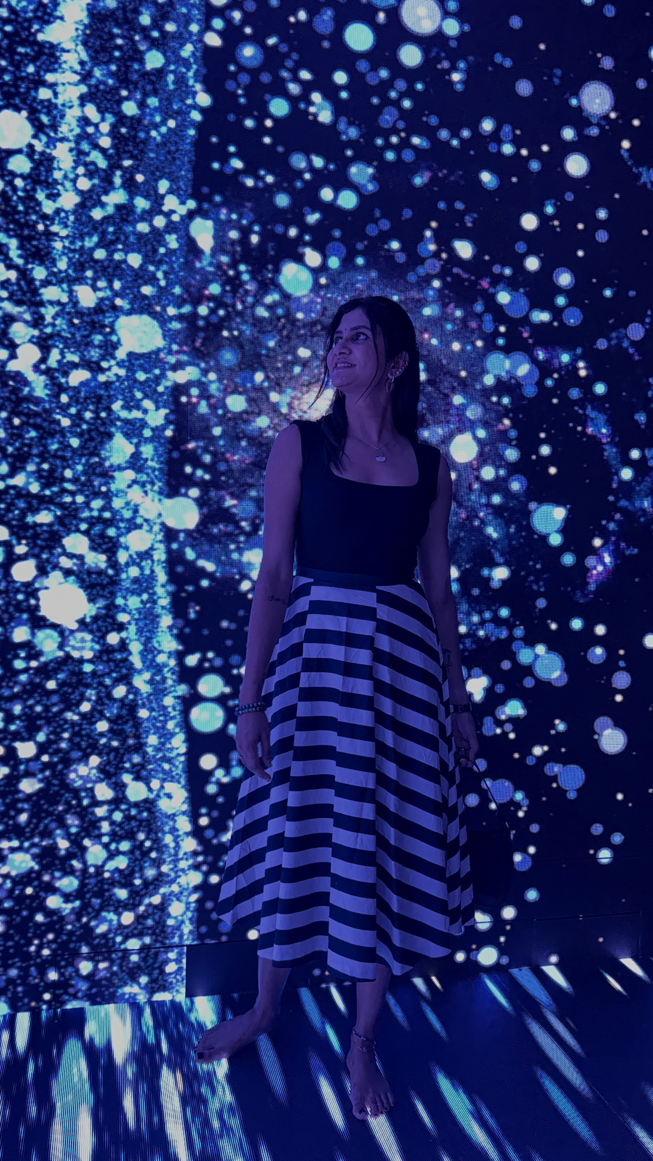 Mirror-like immersive space at Maaya World
